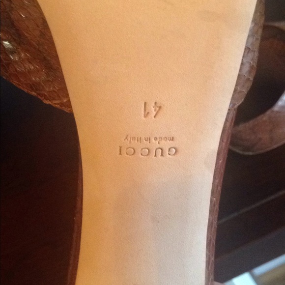 Gucci Python Shoes - Picture 6 of 7